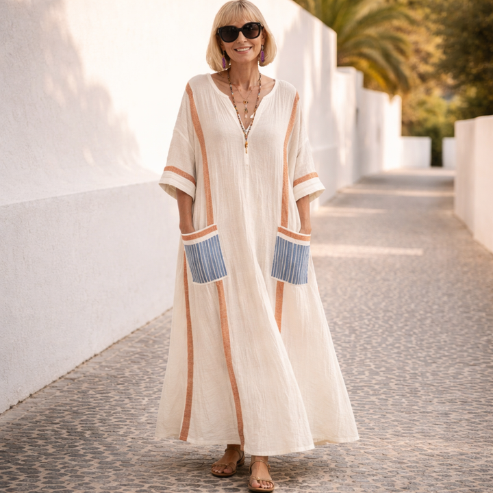 SUSAN | FLATTERING MAXI SUMMER DRESS