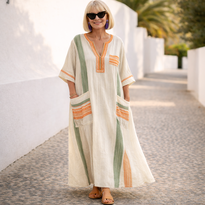 SUSAN | FLATTERING MAXI SUMMER DRESS