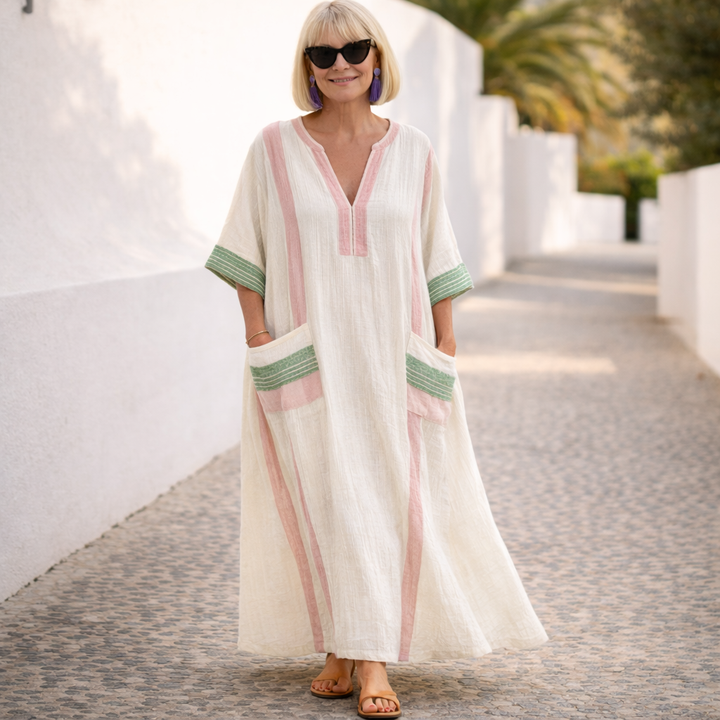 SUSAN | FLATTERING MAXI SUMMER DRESS