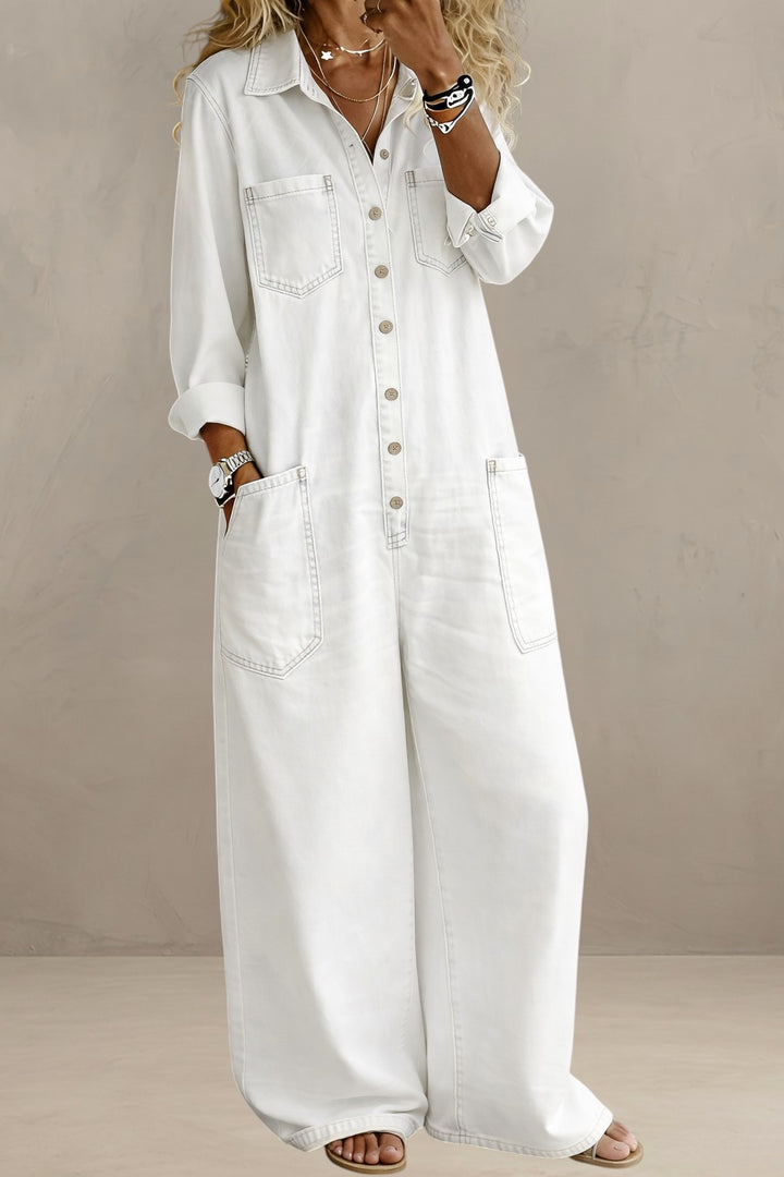 ADELINA | CASUAL DENIM JUMPSUIT