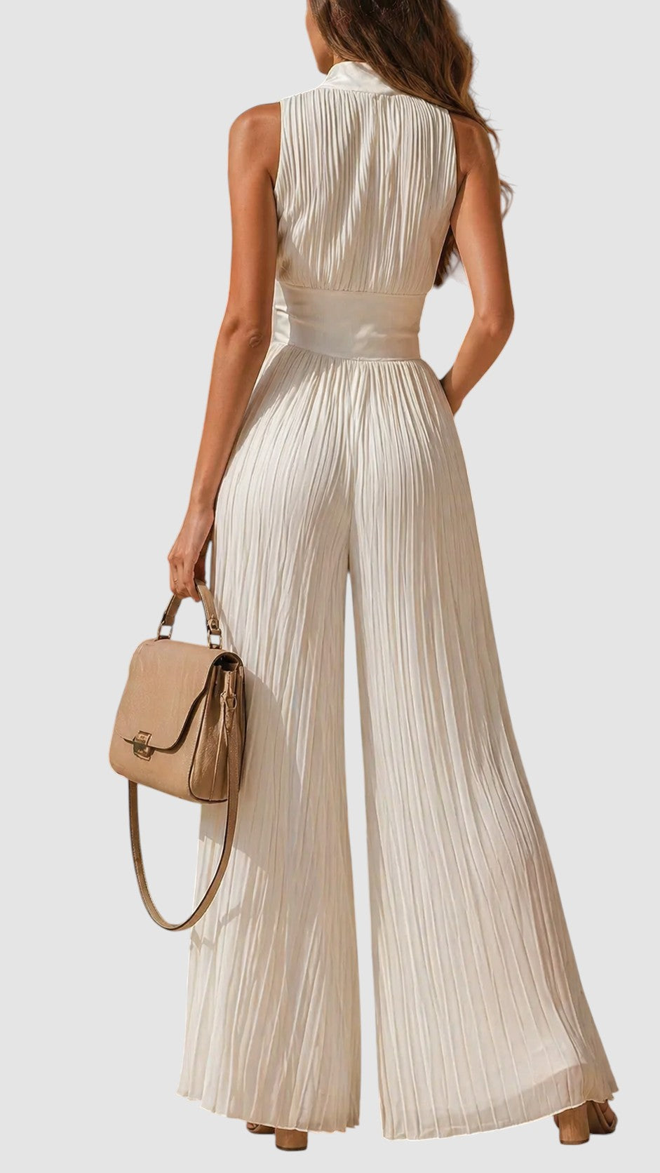 SERELLA | PLEATED MAXI DRESS