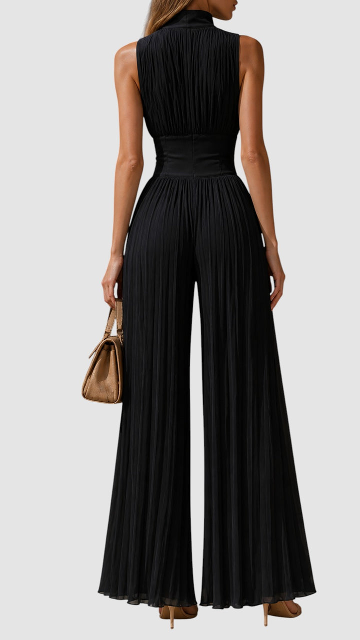 SERELLA | PLEATED MAXI DRESS