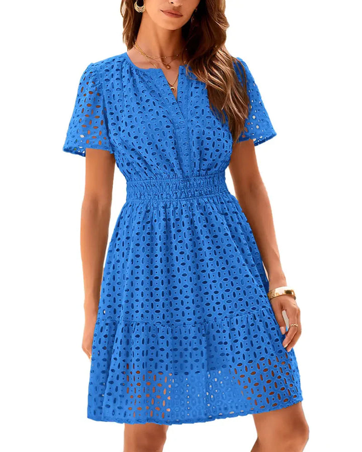 MARION | LACE A-LINE SUMMER DRESS