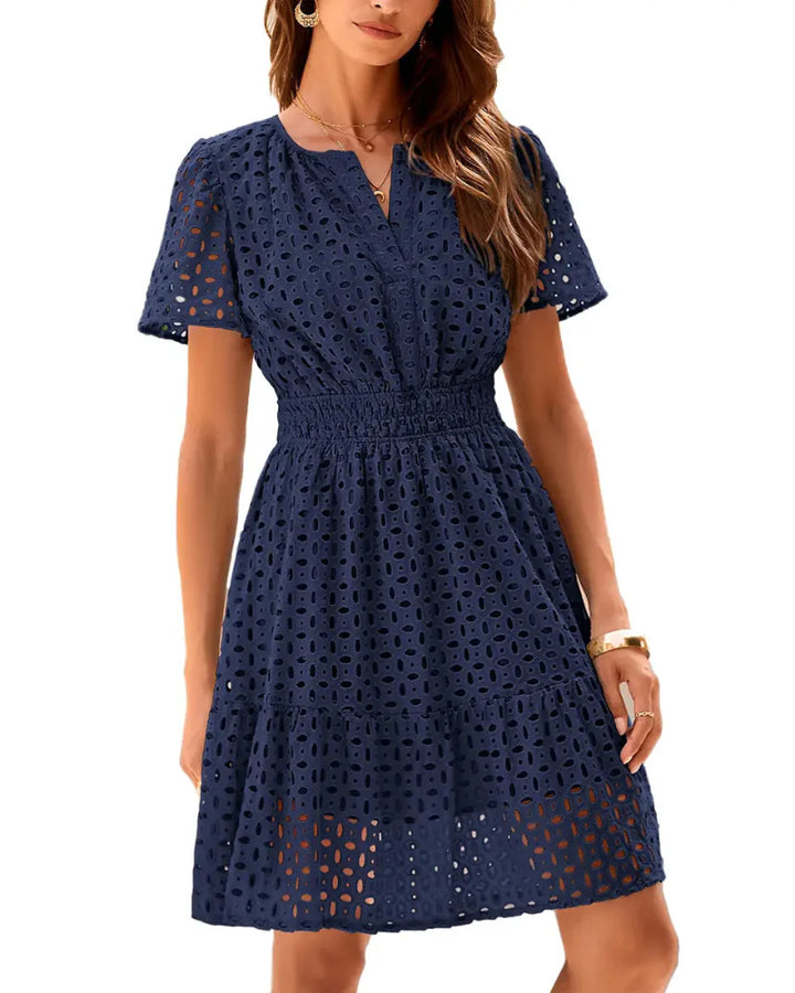 MARION | LACE A-LINE SUMMER DRESS