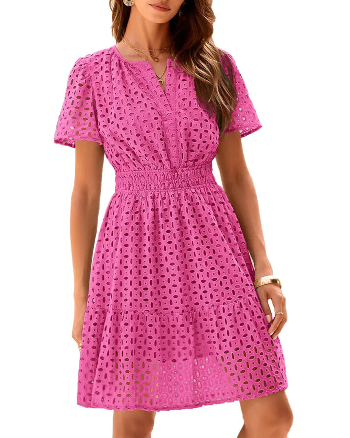 MARION | LACE A-LINE SUMMER DRESS