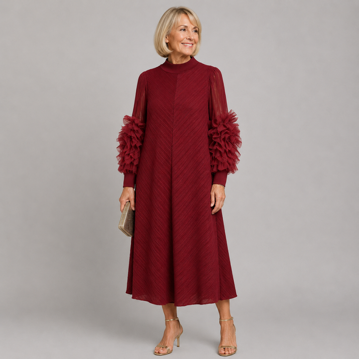 DOROTHY | PLEATED MAXI DRESS