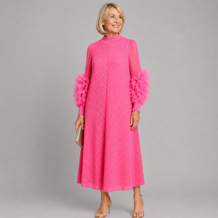 DOROTHY | PLEATED MAXI DRESS