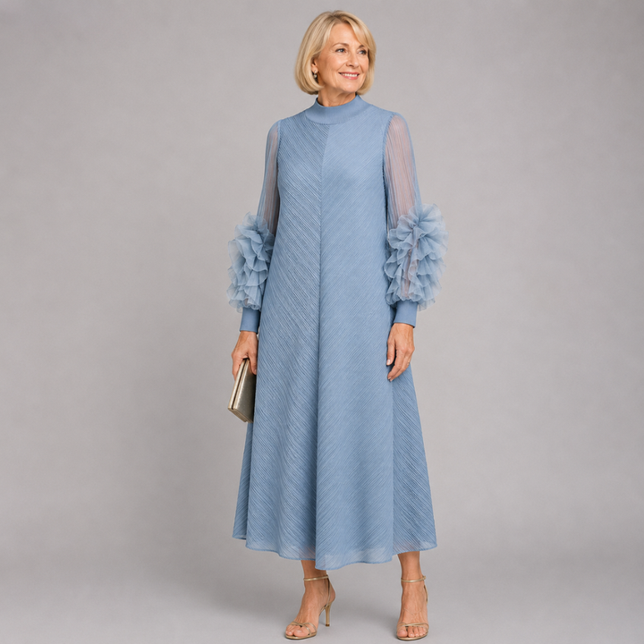 DOROTHY | PLEATED MAXI DRESS