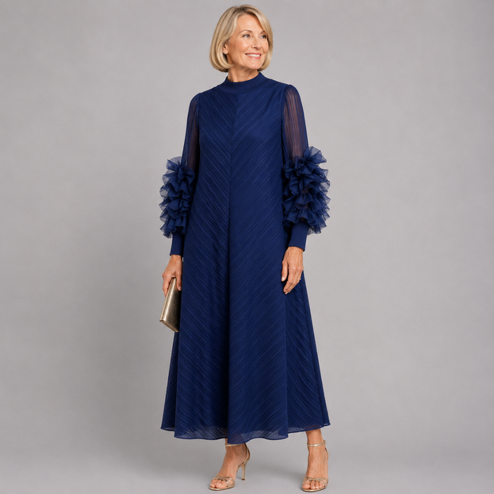 DOROTHY | PLEATED MAXI DRESS
