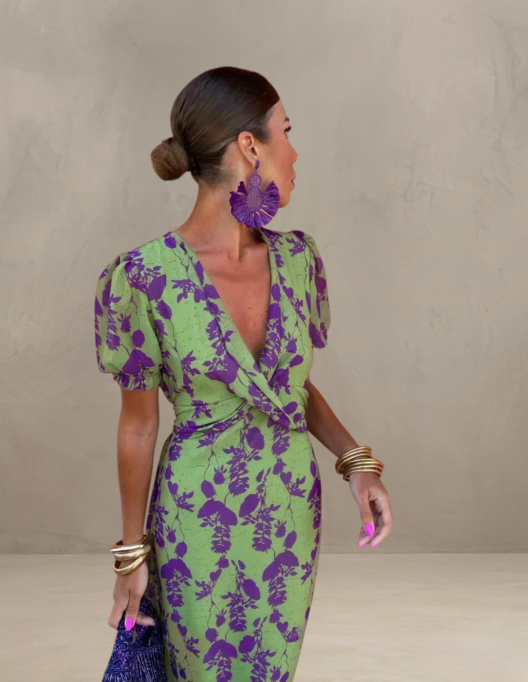 JANEY | COLOURFUL SUMMER PRINT DRESS