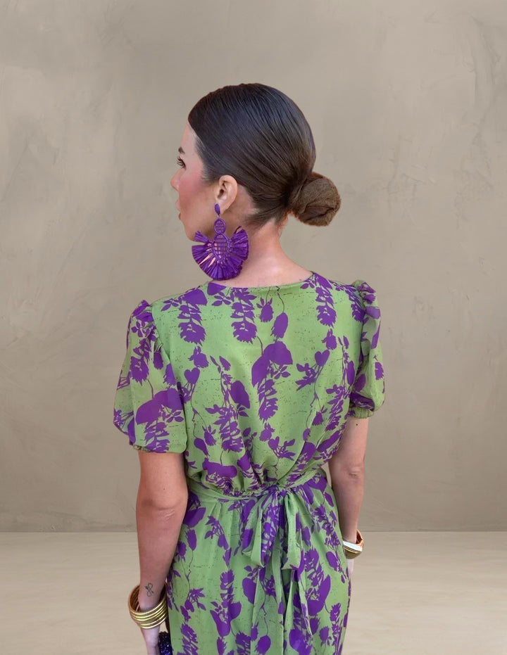 JANEY | COLOURFUL SUMMER PRINT DRESS