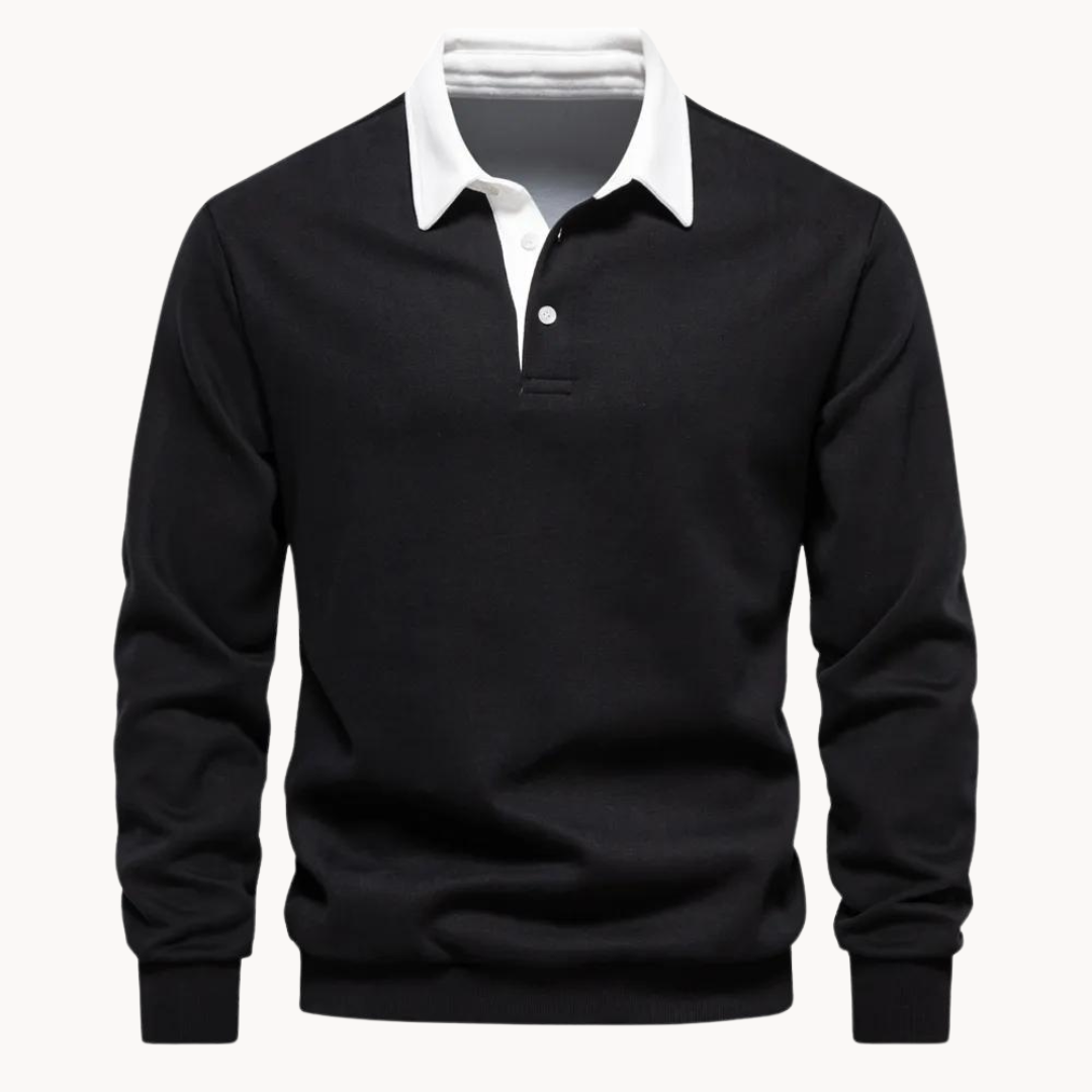 TRISTAN | CASUAL CRAFT POLO SWEATSHIRT