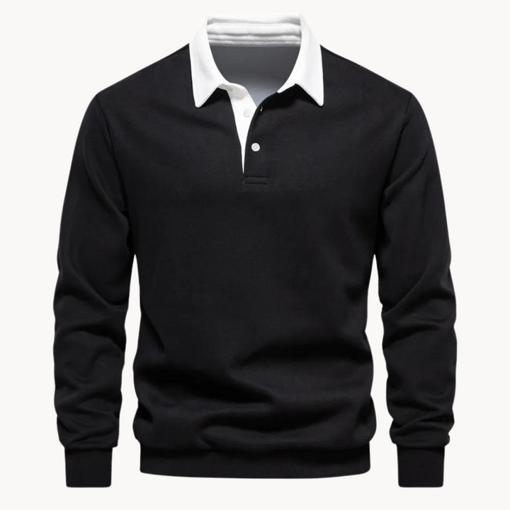 TRISTAN | CASUAL CRAFT POLO SWEATSHIRT
