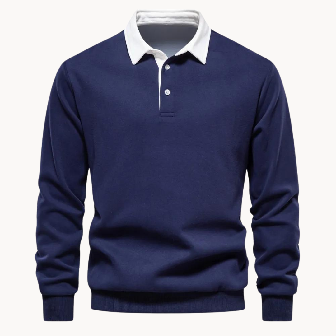 TRISTAN | CASUAL CRAFT POLO SWEATSHIRT
