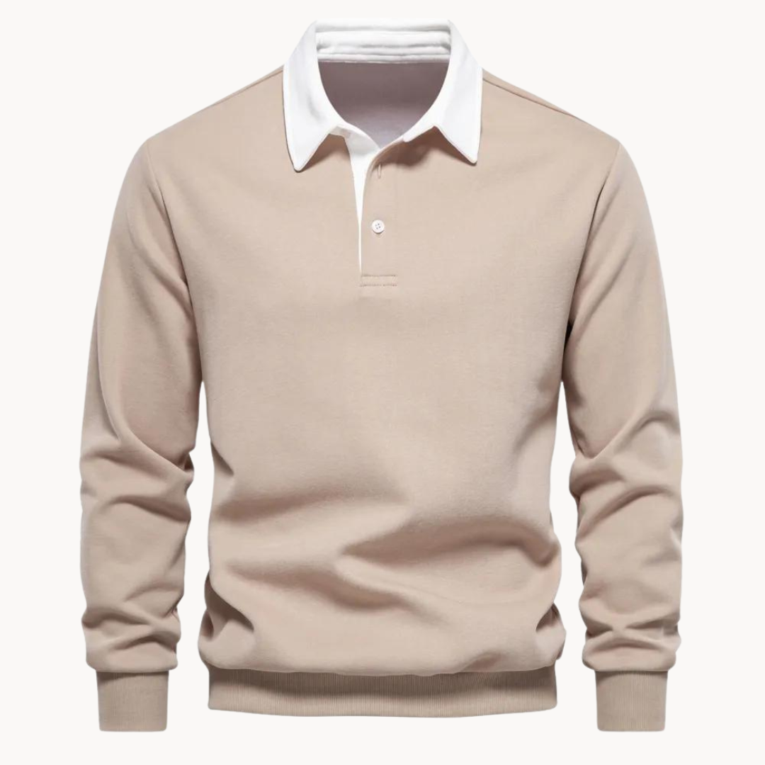 TRISTAN | CASUAL CRAFT POLO SWEATSHIRT