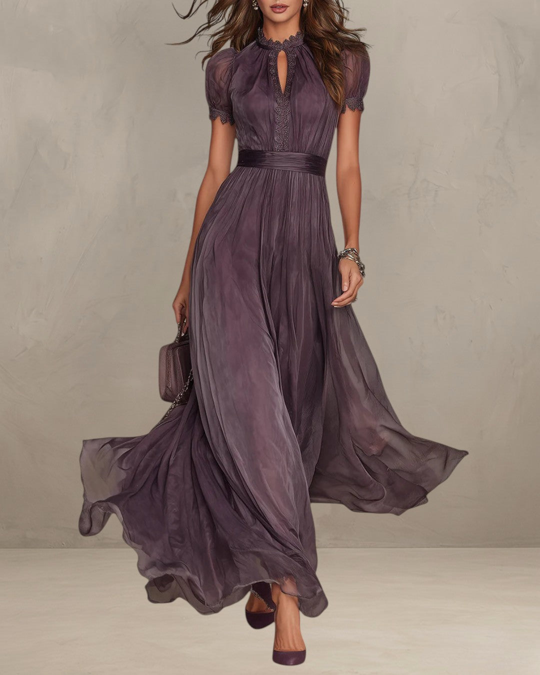 FLAVIA | FLOWING MAXI DRESS
