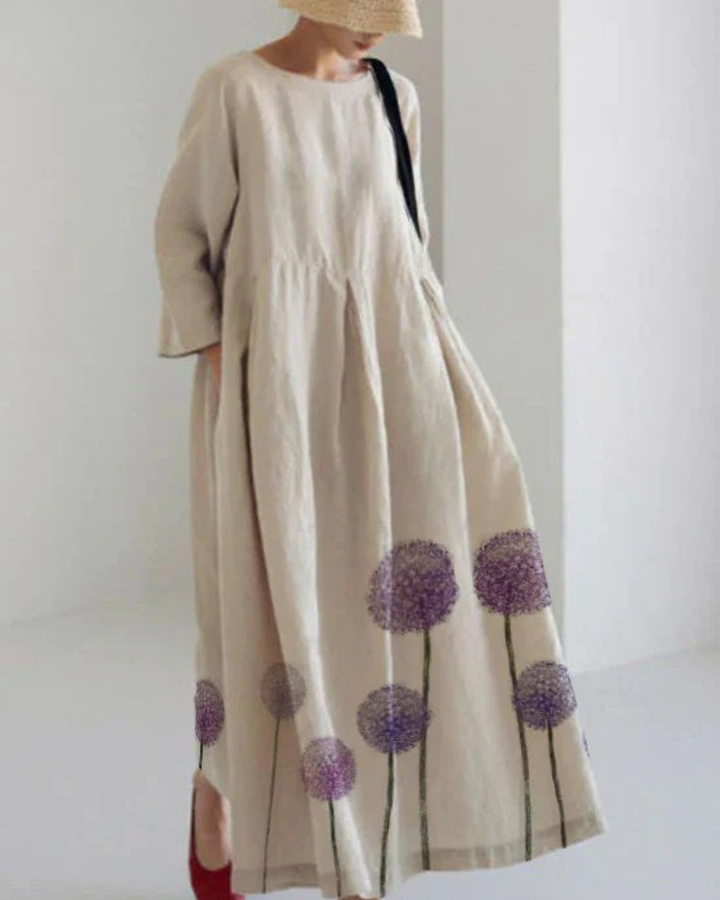 ROSY | SPRING DRESS FLOWING