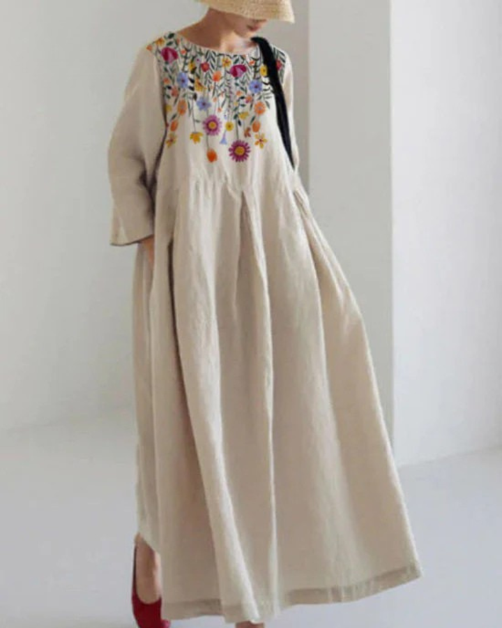 ROSY | SPRING DRESS FLOWING