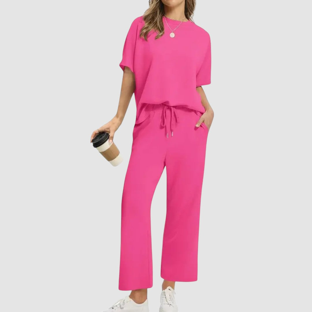 TATUM | RELAXED WIDE LEG TWO PIECE SET