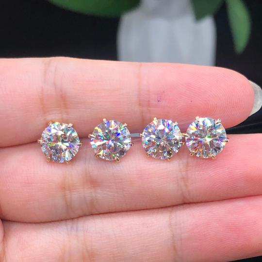 TERA | SOLITAIRE STUD EARRINGS