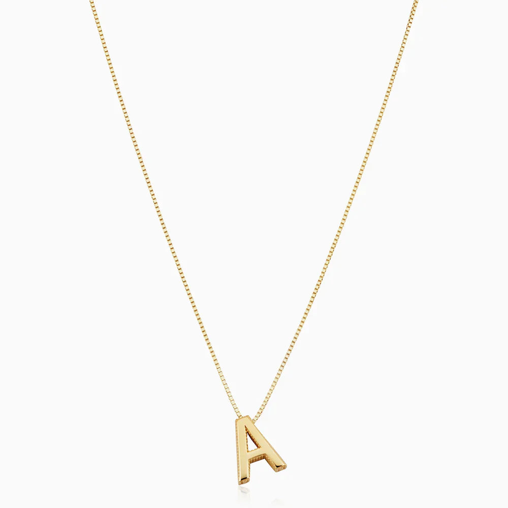AMORA | INITIAL LETTER NECKLACE