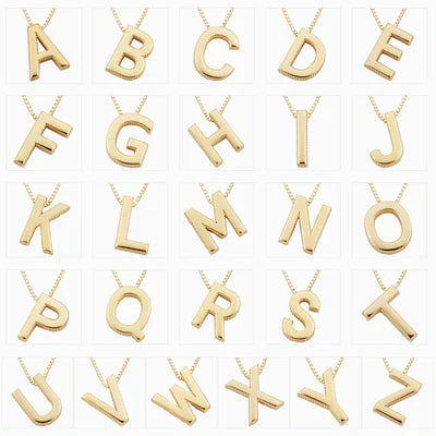 AMORA | INITIAL LETTER NECKLACE