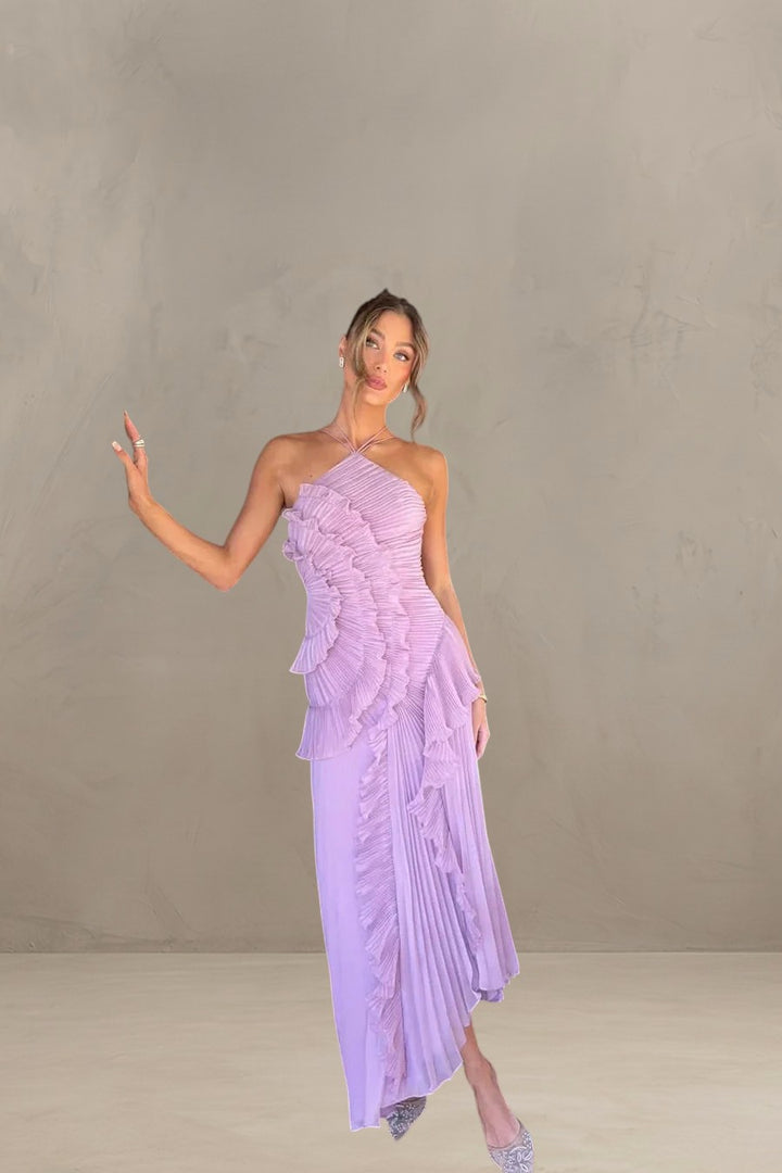 ISADORA | ASYMMETRIC ELEGANT MAXI DRESS