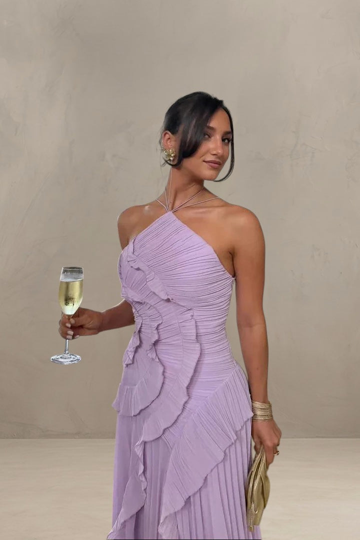 ISADORA | ASYMMETRIC ELEGANT MAXI DRESS
