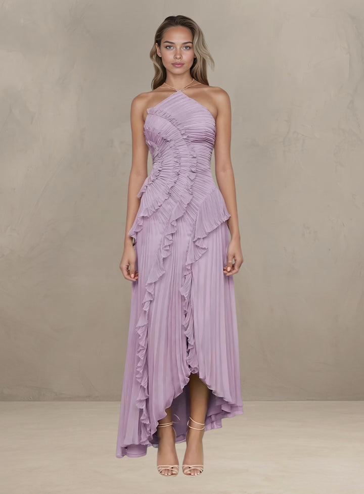 ISADORA | ASYMMETRIC ELEGANT MAXI DRESS