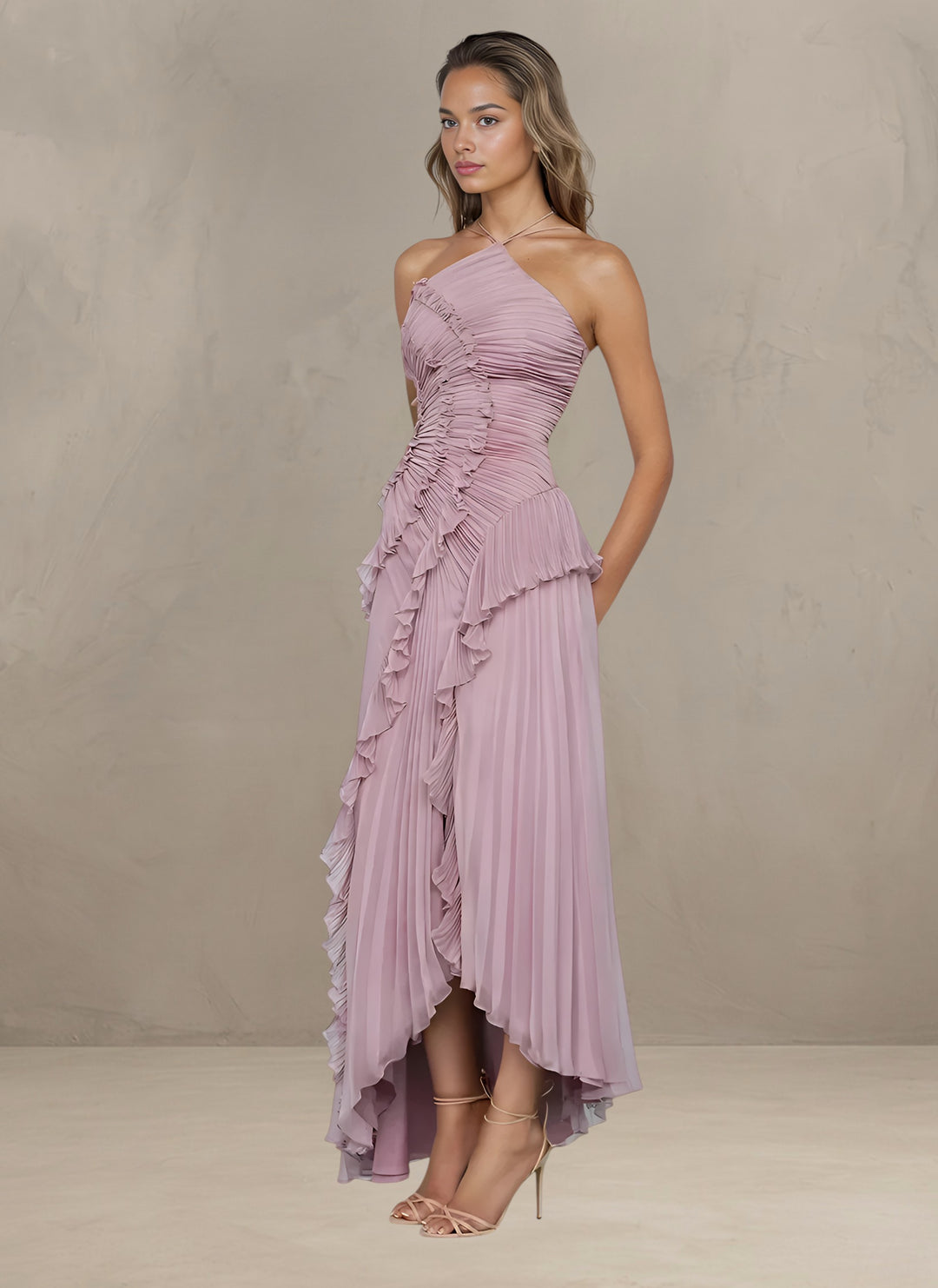 ISADORA | ASYMMETRIC ELEGANT MAXI DRESS
