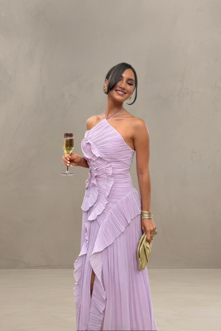 ISADORA | ASYMMETRIC ELEGANT MAXI DRESS