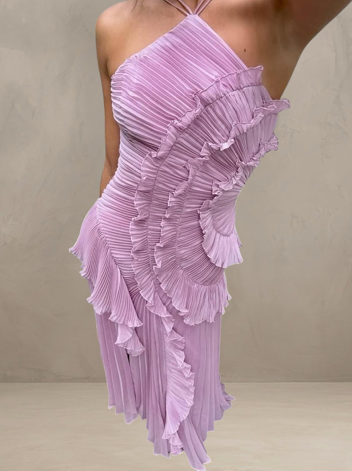 ISADORA | ASYMMETRIC ELEGANT MAXI DRESS
