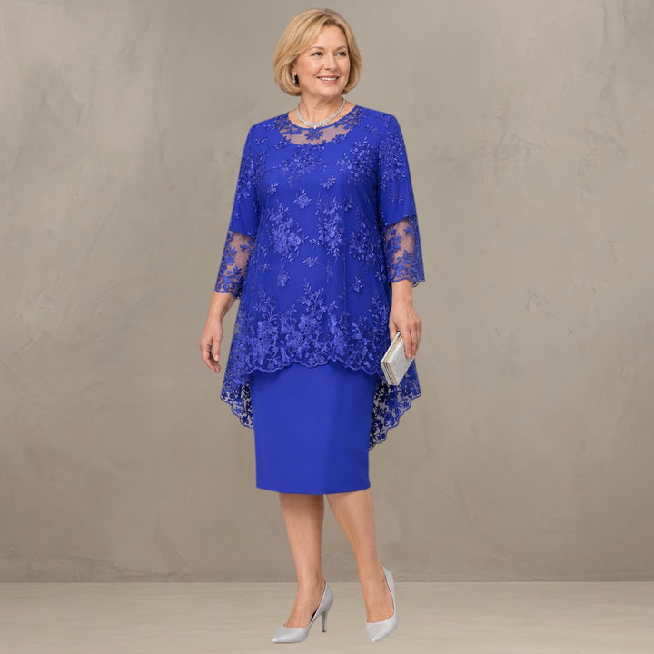 MABEL | EMBROIDERED OCCASION MIDI DRESS