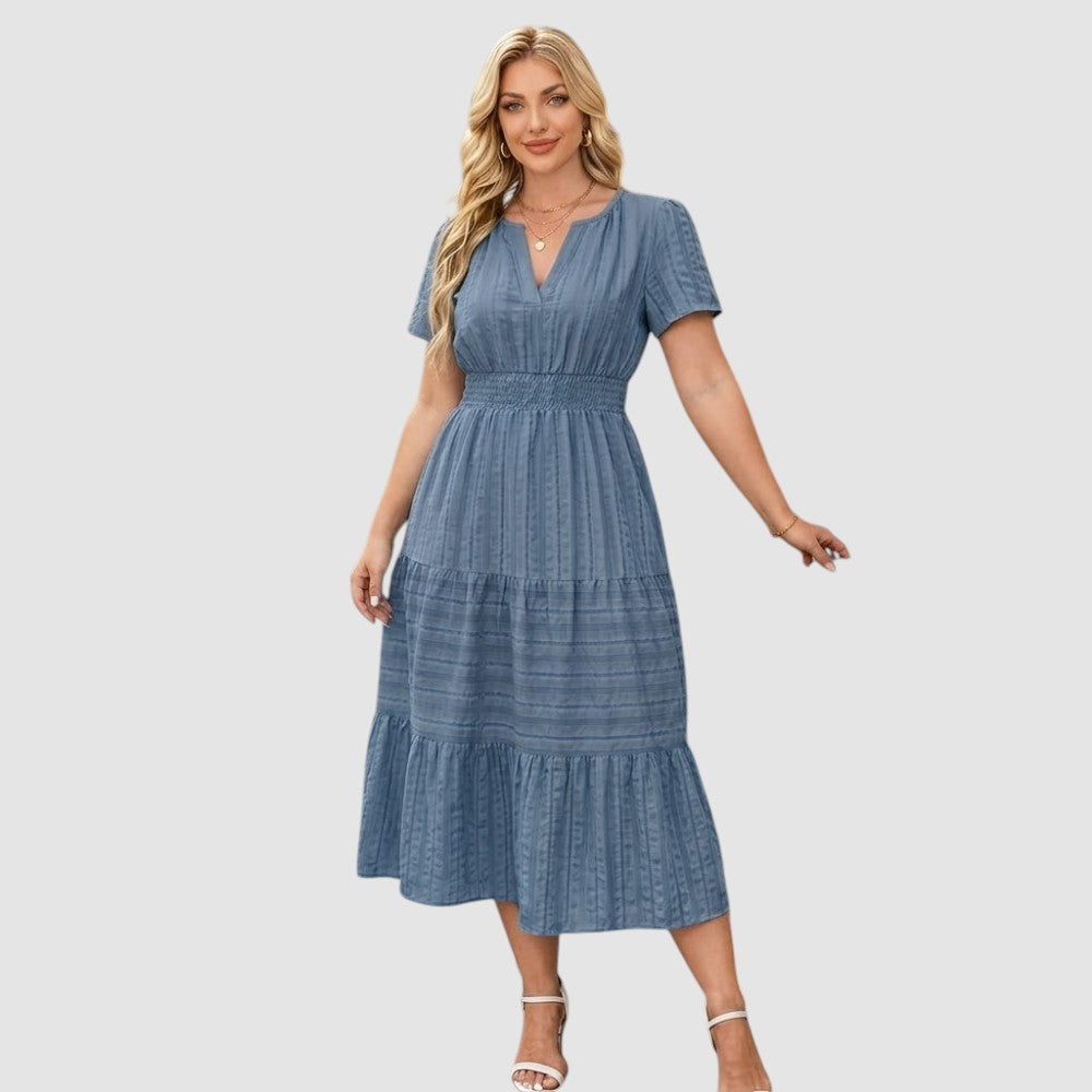 JOYCE | RUFFLE MAXI DRESS