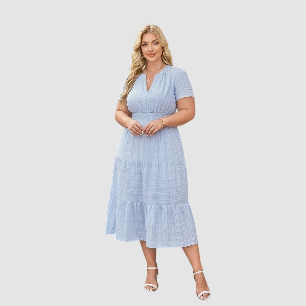 JOYCE | RUFFLE MAXI DRESS