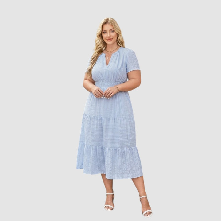 JOYCE | RUFFLE MAXI DRESS