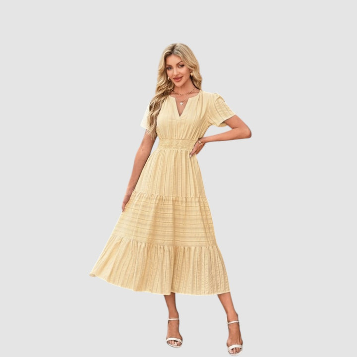 JOYCE | RUFFLE MAXI DRESS