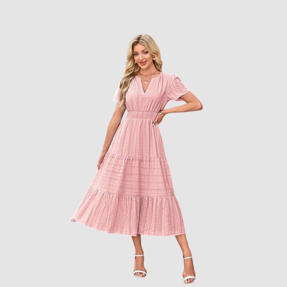 JOYCE | RUFFLE MAXI DRESS