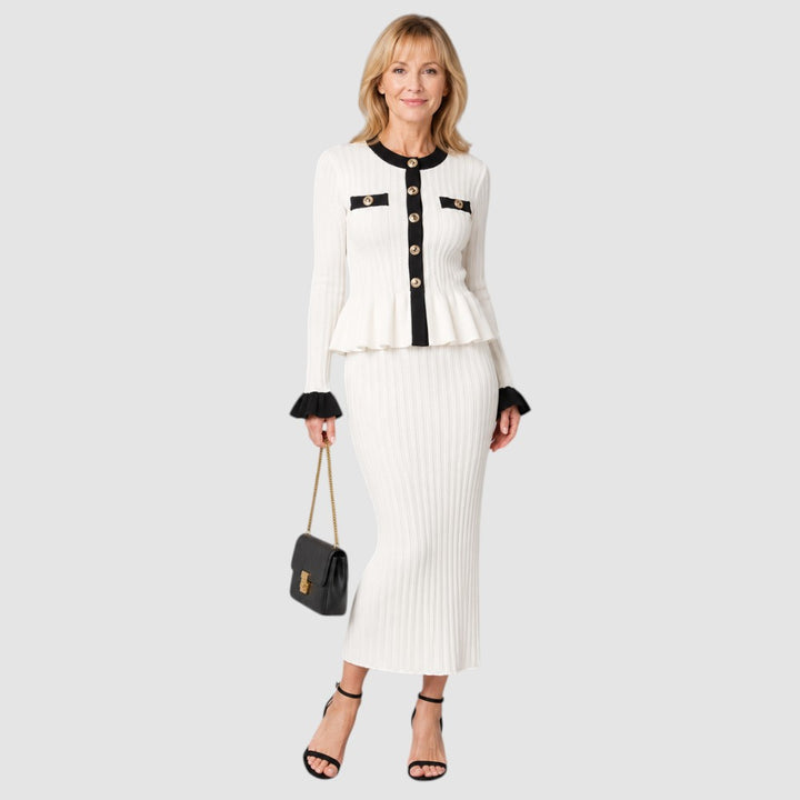 JUDITH | KNITTED RUFFLE SET