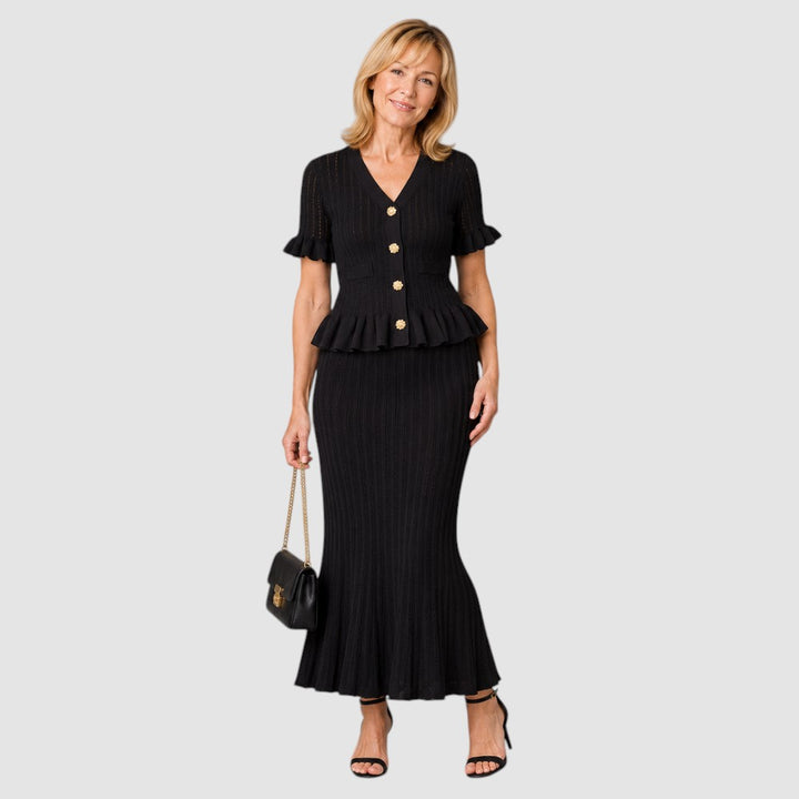 JUDITH | KNITTED RUFFLE SET