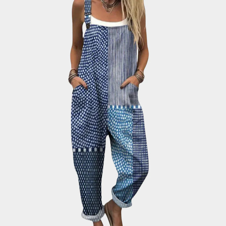 RELAXED DUNGAREE JUMPSUIT