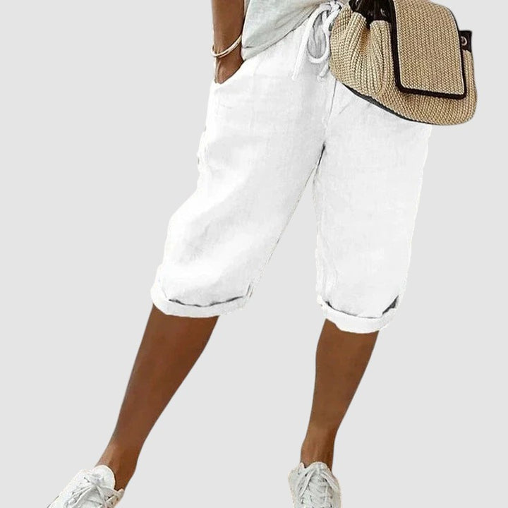 MIA | COTTON LINEN WOMENS TROUSERS