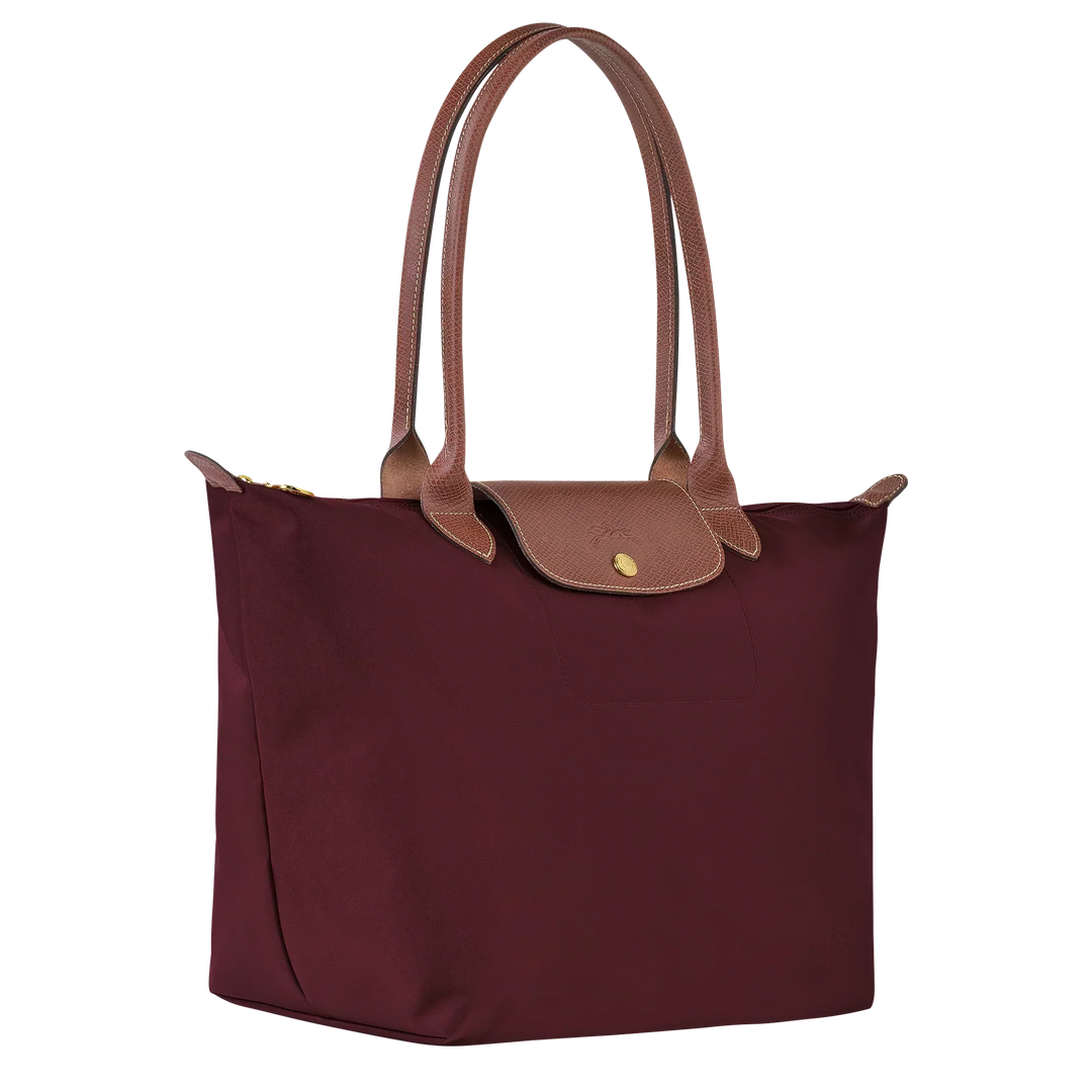 ELARA – Large Foldable Tote, Burgundy