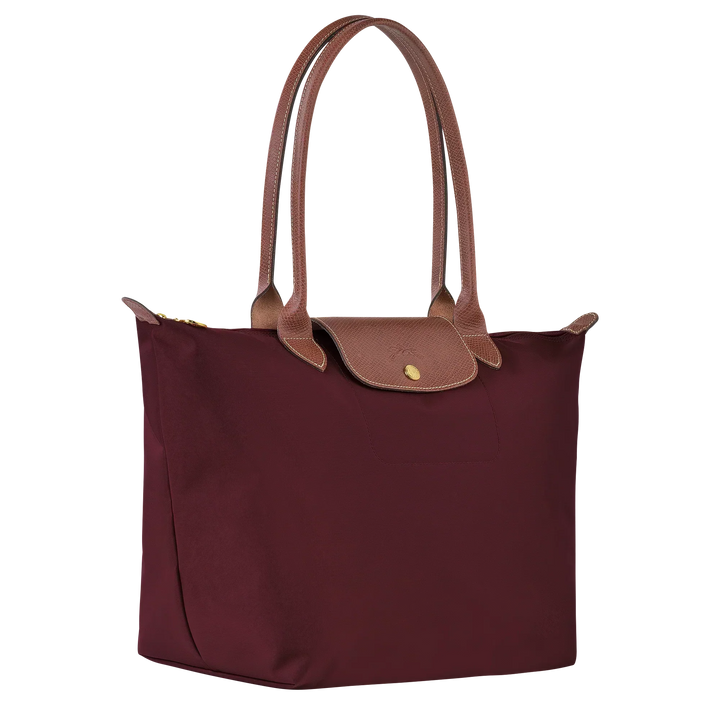 ELARA – Large Foldable Tote, Burgundy