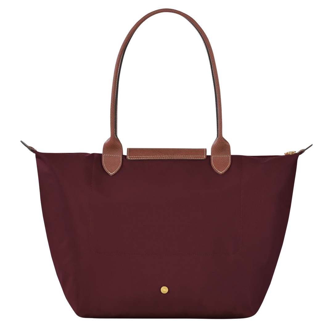 ELARA – Large Foldable Tote, Burgundy