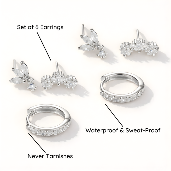 MARIA | MINIMALIST EARRING SET