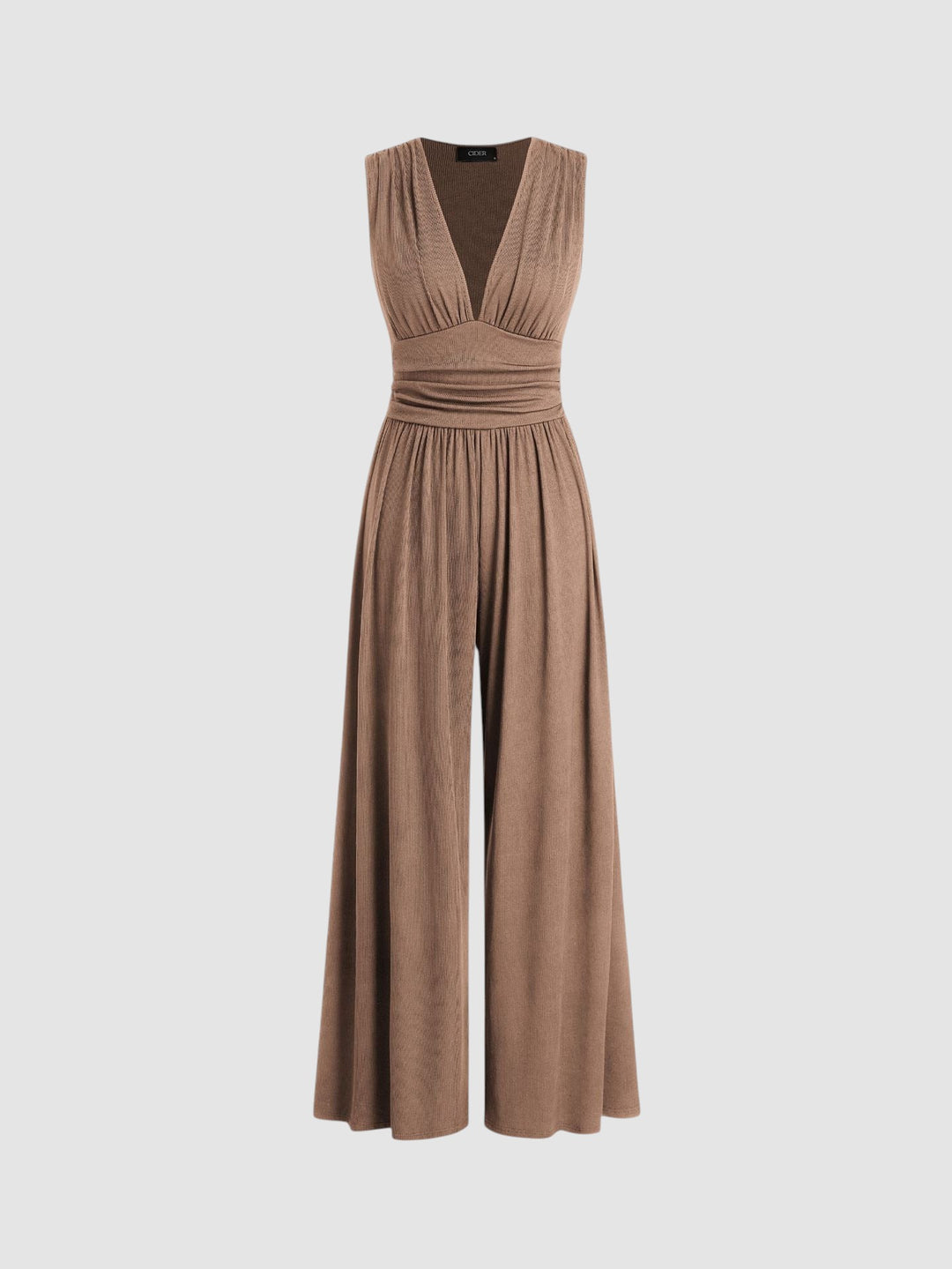 CHARITY | SLEEVELESS WIDE-LEG JUMPSUIT