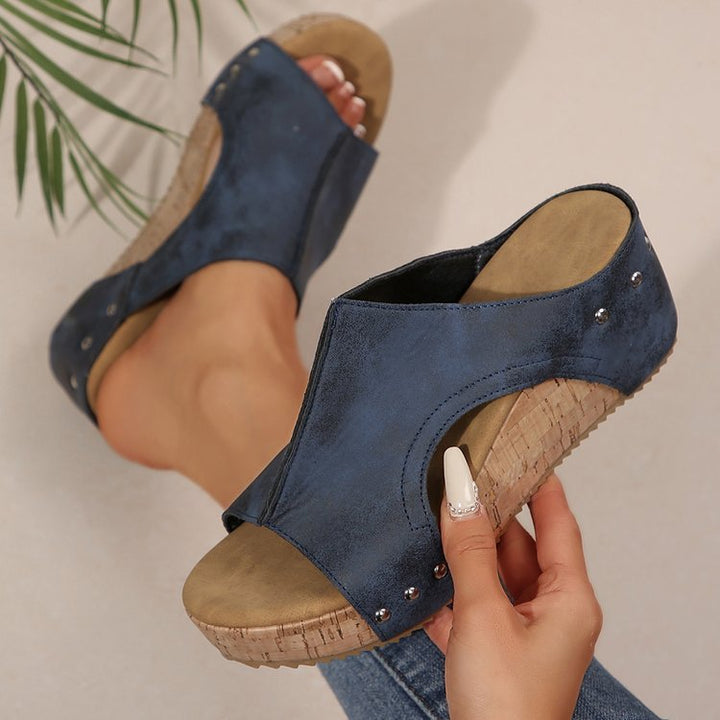 AVERY | ERGOMONIC WEDGE SANDALS