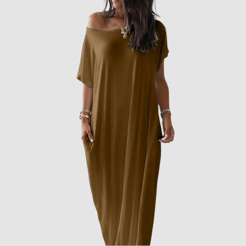 TRACY | OFF-SHOULDER CASUAL DRESS