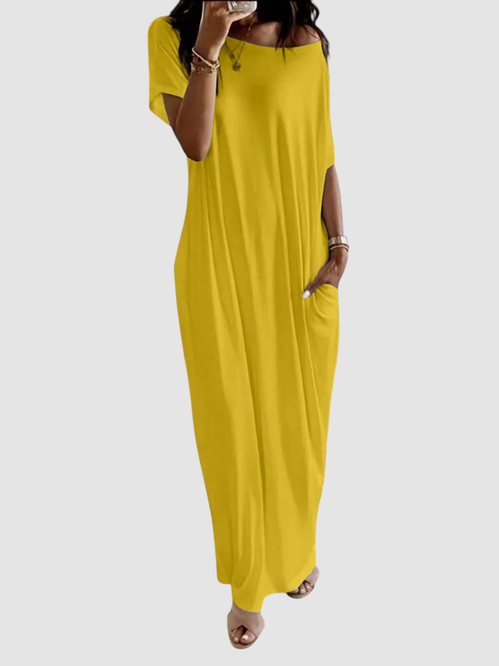 TRACY | OFF-SHOULDER CASUAL DRESS